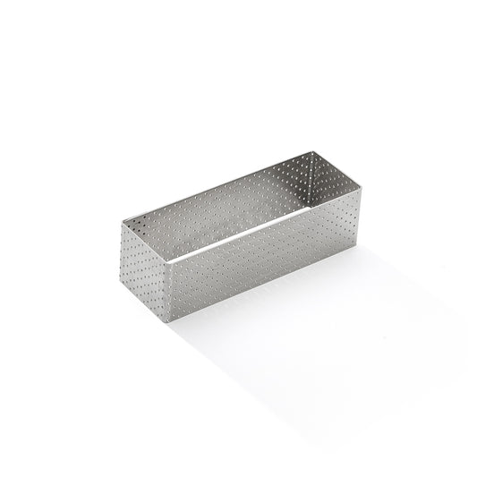 Perforated Rectangular Tart Ring Height 1.5"