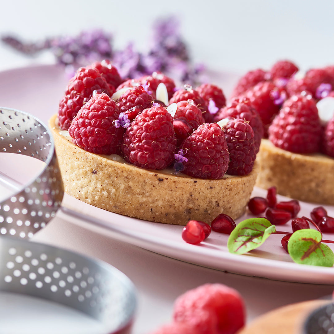 Perforated Round Tart Ring Height 0.8"