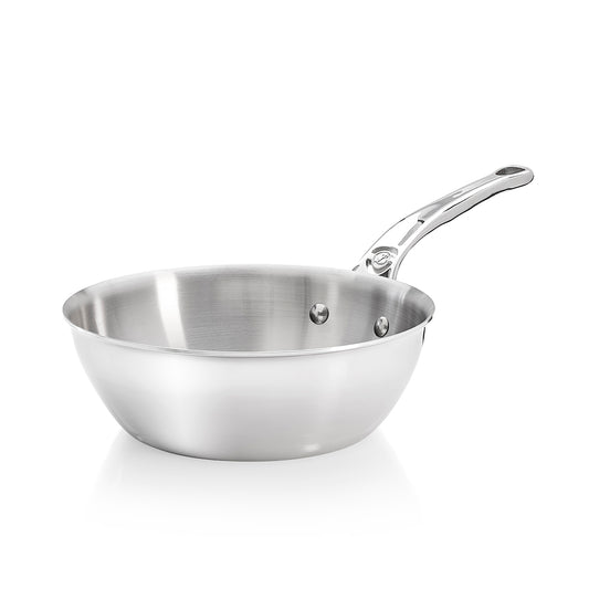 AFFINITY 5-ply Stainless Steel Rounded Sauté Pan