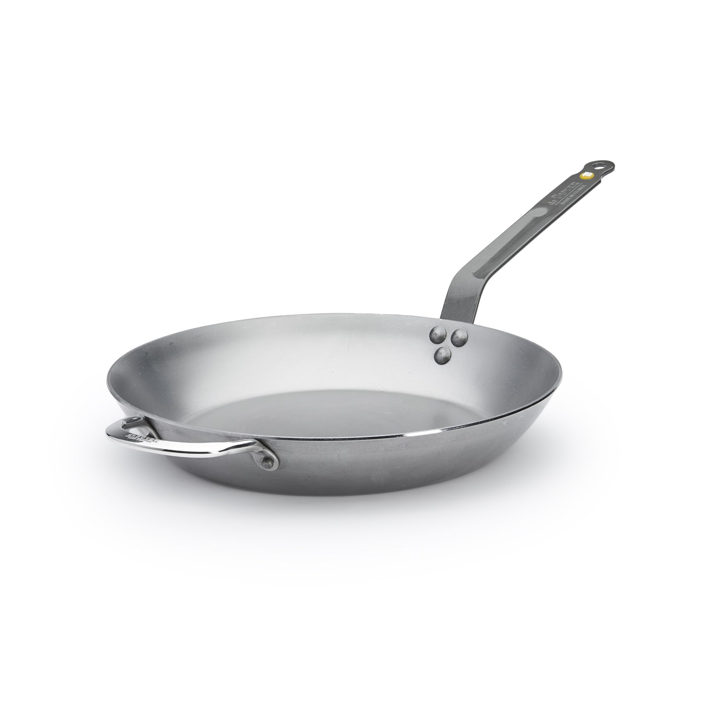 Mineral B Carbon Steel Fry Pan with Helper Handle