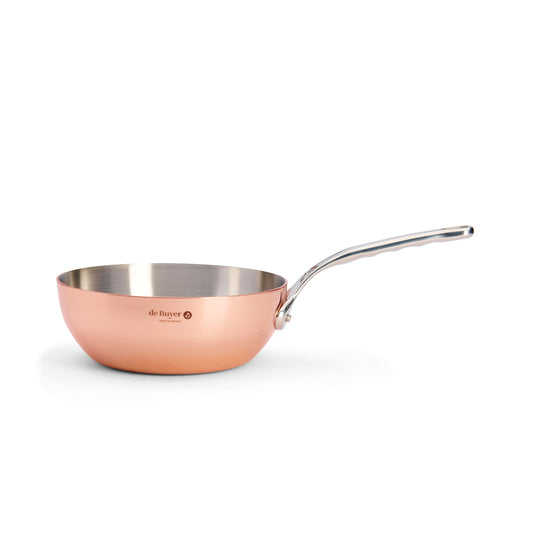 PRIMA MATERA Copper Conical Sauté Pan