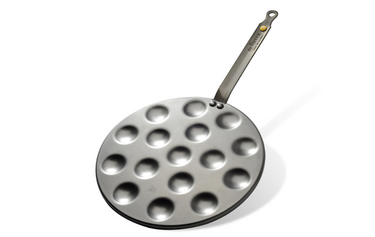 MINERAL B Carbon Steel Aebleskiver & Poffertjes Pan