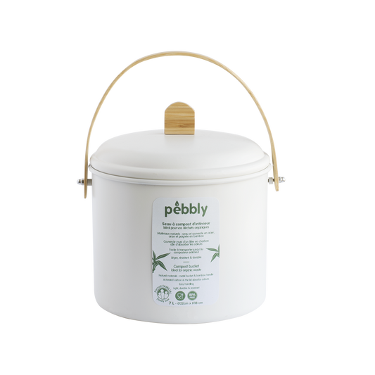 Compost Bin with Charcoal Filter 7Qt.
