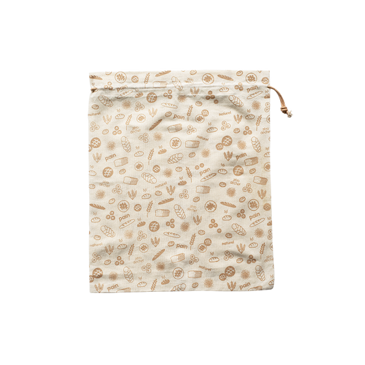 Organic Cotton Bread Loaf Bag